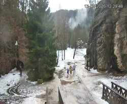 Vstup do skal, Pískovna