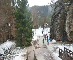 Vstup do skal, Pískovna