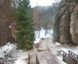 Vstup do skal, Pískovna