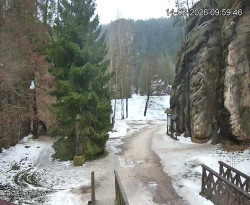 Vstup do skal, Pískovna