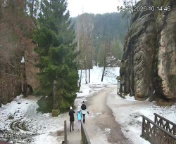 Vstup do skal, Pískovna