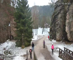 Vstup do skal, Pískovna