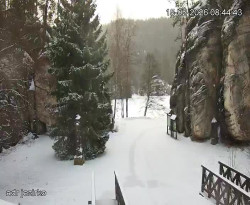 Vstup do skal, Pískovna