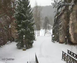 Vstup do skal, Pískovna