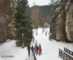 Vstup do skal, Pískovna