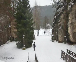 Vstup do skal, Pískovna