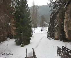 Vstup do skal, Pískovna