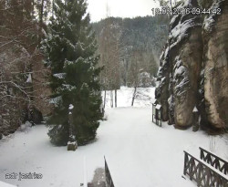 Vstup do skal, Pískovna