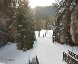 Vstup do skal, Pískovna