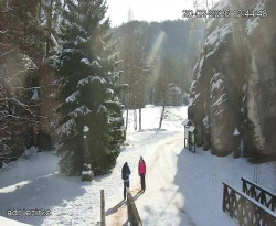 Vstup do skal, Pískovna