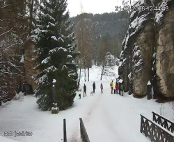 Vstup do skal, Pískovna