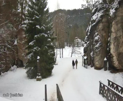 Vstup do skal, Pískovna