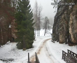 Vstup do skal, Pískovna