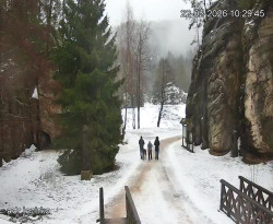 Vstup do skal, Pískovna