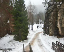 Vstup do skal, Pískovna