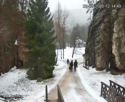 Vstup do skal, Pískovna