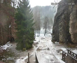 Vstup do skal, Pískovna