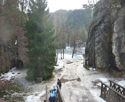 Vstup do skal, Pískovna