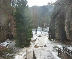 Vstup do skal, Pískovna