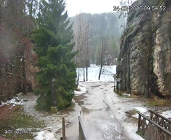 Vstup do skal, Pískovna