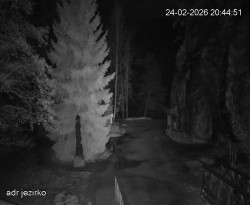 Vstup do skal, Pískovna