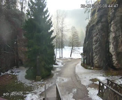 Vstup do skal, Pískovna