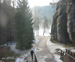 Vstup do skal, Pískovna