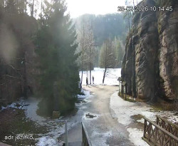 Vstup do skal, Pískovna