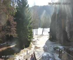 Vstup do skal, Pískovna