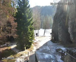 Vstup do skal, Pískovna