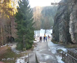 Vstup do skal, Pískovna