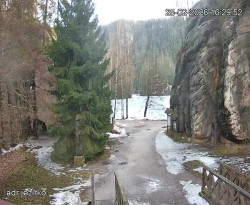 Vstup do skal, Pískovna