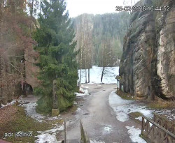 Vstup do skal, Pískovna