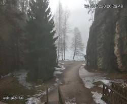 Vstup do skal, Pískovna