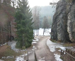 Vstup do skal, Pískovna