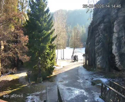 Vstup do skal, Pískovna