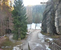 Vstup do skal, Pískovna