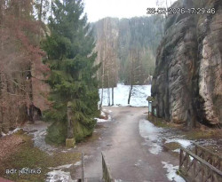 Vstup do skal, Pískovna