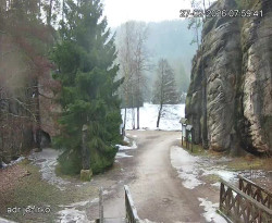 Vstup do skal, Pískovna