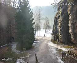 Vstup do skal, Pískovna