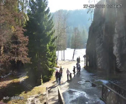 Vstup do skal, Pískovna