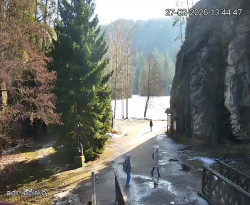 Vstup do skal, Pískovna