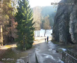 Vstup do skal, Pískovna