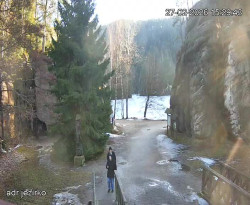 Vstup do skal, Pískovna