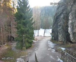 Vstup do skal, Pískovna