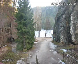 Vstup do skal, Pískovna