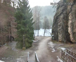 Vstup do skal, Pískovna