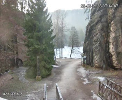 Vstup do skal, Pískovna