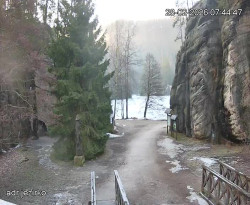 Vstup do skal, Pískovna