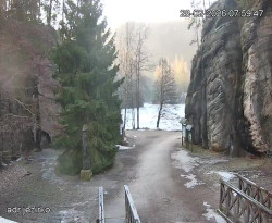 Vstup do skal, Pískovna